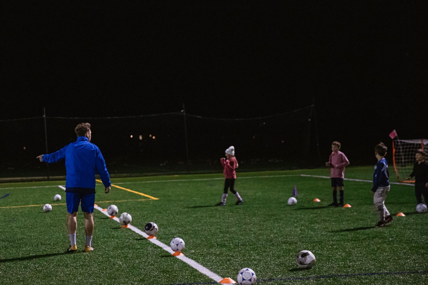 On the pitch